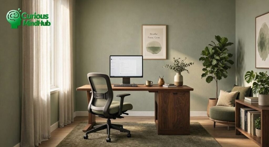 create a sensory-friendly workspace